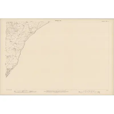 1907 Map of Wicklow - Sheet 41, 1910 Print