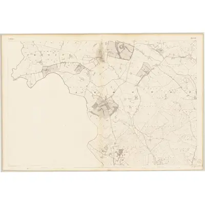 1838 Map of Wicklow - Sheet 42, 1840 Print