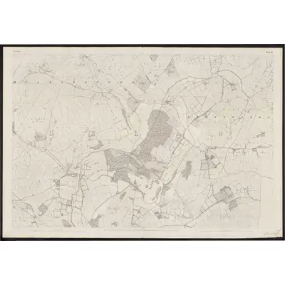1838 Map of Wicklow - Sheet 43, 1857 Print