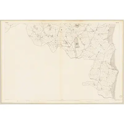1838 Map of Wicklow - Sheet 45, 1837 Print