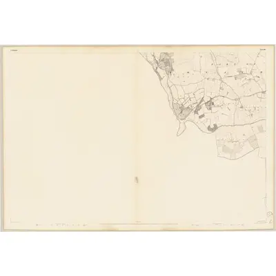 1838 Map of Wicklow - Sheet 46, 1840 Print