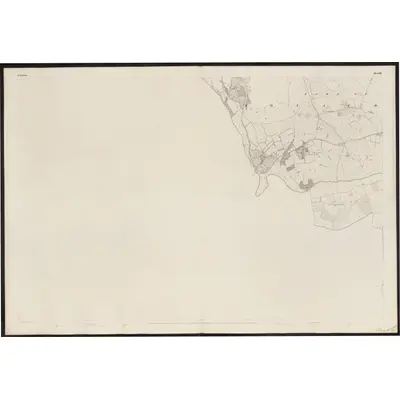 1838 Map of Wicklow - Sheet 46, 1858 Print