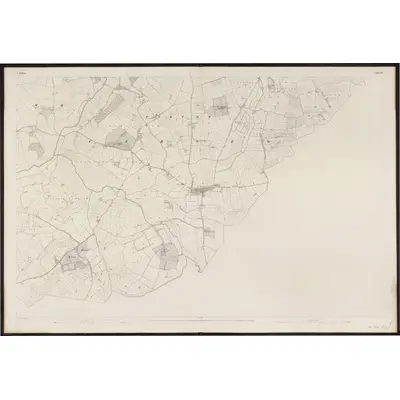 1838 Map of Wicklow - Sheet 47, 1862 Print