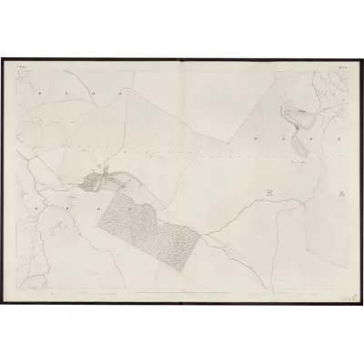 1838 Map of Wicklow - Sheet 6, 1861 Print