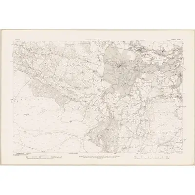 1909 Map of Wicklow - Sheet 7, 1912 Print