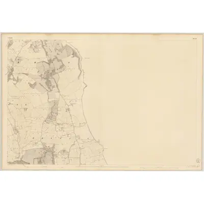 1838 Map of Wicklow - Sheet 8, 1840 Print
