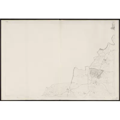 1838 Map of Wicklow - Sheet 9, 1857 Print