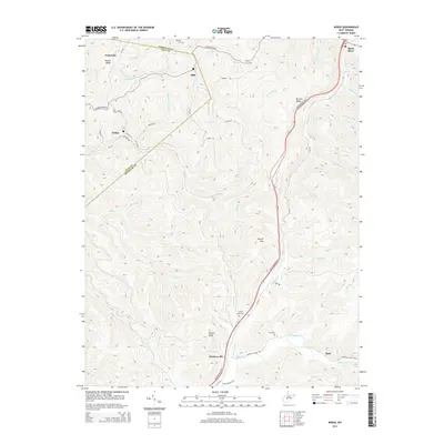 2014 Map of Widen, 2014 Print