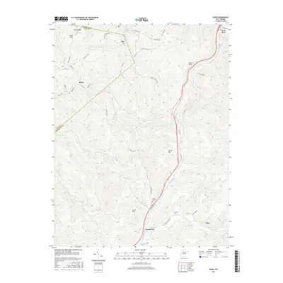 2016 Map of Widen, 2016 Print