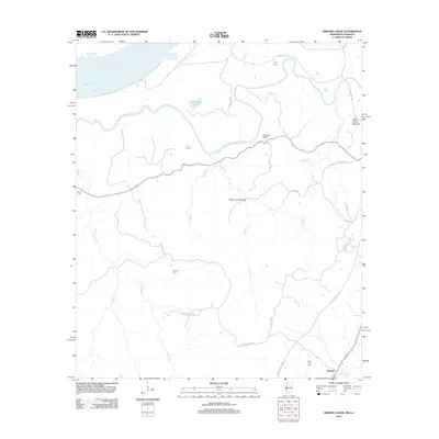 2012 Map of Widows Creek, 2012 Print