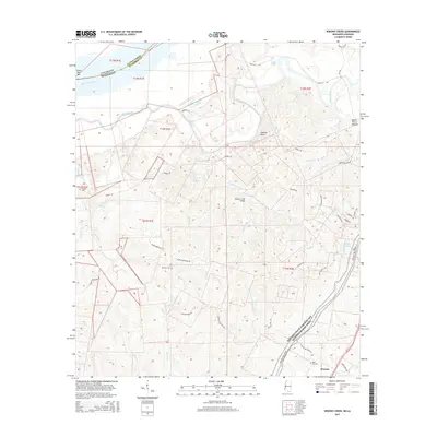 2015 Map of Widows Creek, 2015 Print