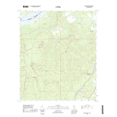 2018 Map of Widows Creek, 2018 Print