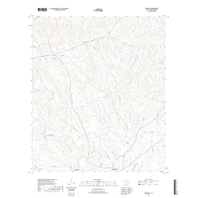 2019 Map of Wiergate, 2019 Print
