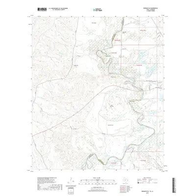 2019 Map of Wiergate SE, 2019 Print