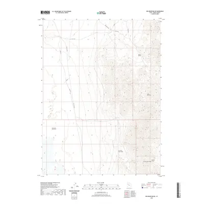 2020 Map of Wig Mountain NE, 2020 Print