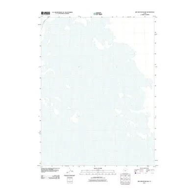 2011 Map of Wig Mountain NW, 2011 Print