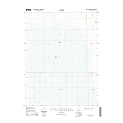 2014 Map of Wig Mountain NW, 2014 Print