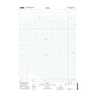 2017 Map of Wig Mountain SW, 2017 Print