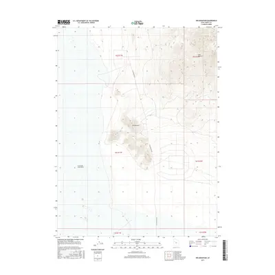 2017 Map of Wig Mountain, 2017 Print