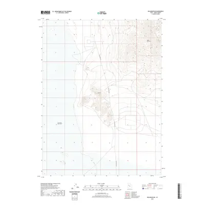 2020 Map of Wig Mountain, 2020 Print