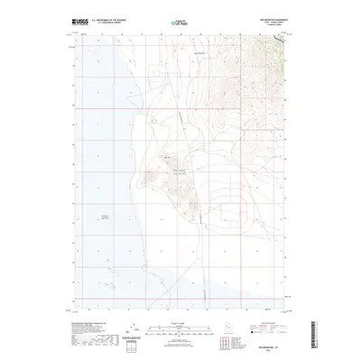 2023 Map of Wig Mountain, 2023 Print