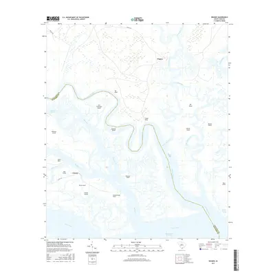 2017 Map of Wiggins, 2017 Print