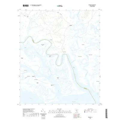 2020 Map of Wiggins, 2020 Print