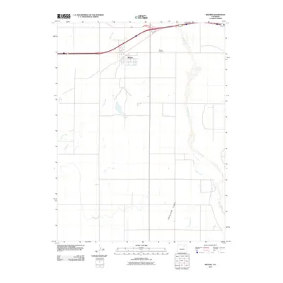 2010 Map of Wiggins, 2010 Print