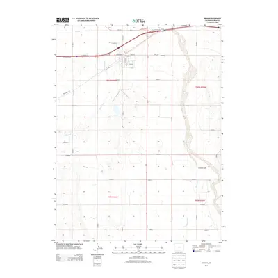 2013 Map of Wiggins, 2013 Print