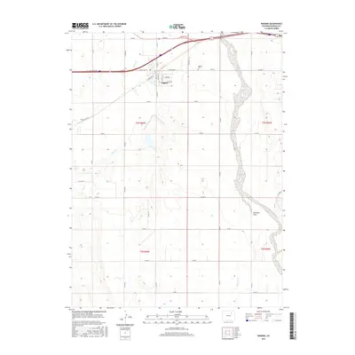 2016 Map of Wiggins, 2016 Print