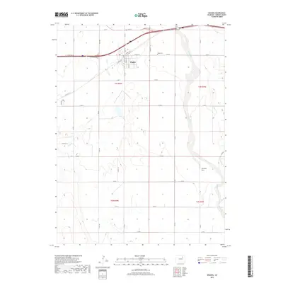 2019 Map of Wiggins, 2019 Print