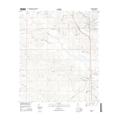 2015 Map of Wiggins, 2015 Print