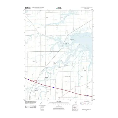 2010 Map of Wightmans Grove, 2010 Print