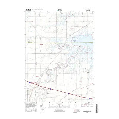 2016 Map of Wightmans Grove, 2016 Print