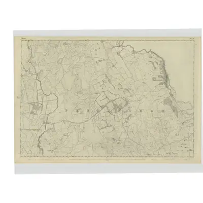 1846 Map of Wigtownshire, Sheet 13, 1847 Print