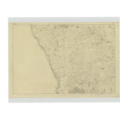 1847 Map of Wigtownshire, Sheet 15, 1849 Print