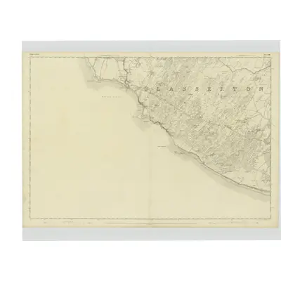 1848 Map of Wigtownshire, Sheet 33, 1850 Print