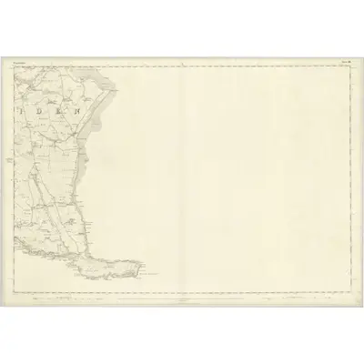 1848 Map of Wigtownshire, Sheet 36, 1850 Print