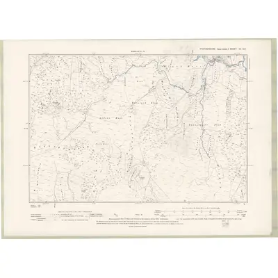 1893 Map of Wigtownshire Sheet VII.NE, 1896 Print