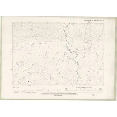 1893 Map of Wigtownshire Sheet VII.NW, 1896 Print