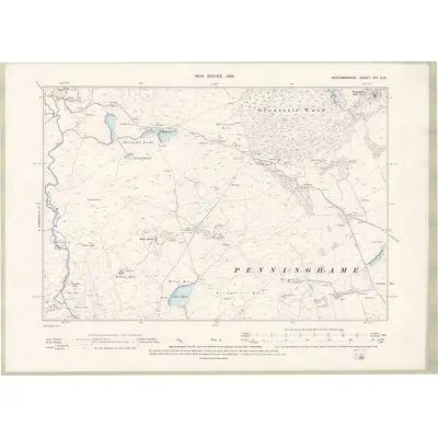 1893 Map of Wigtownshire Sheet VIII.SE, 1896 Print