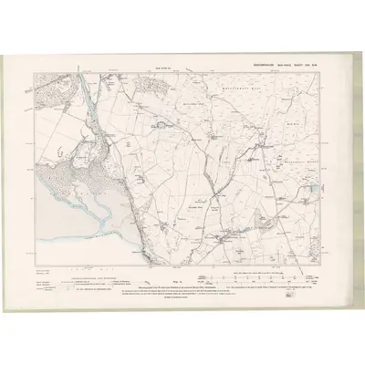 1894 Map of Wigtownshire Sheet XIX.SW, 1896 Print
