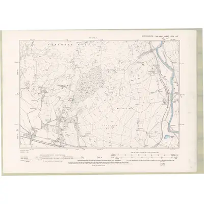 1894 Map of Wigtownshire Sheet XVIII.NE, 1896 Print