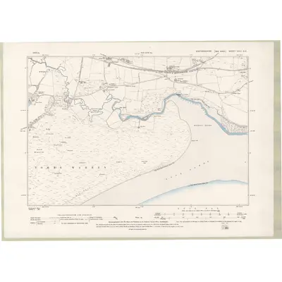 1894 Map of Wigtownshire Sheet XVIII.SE, 1896 Print