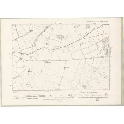 1894 Map of Wigtownshire Sheet XVIII.SW, 1896 Print