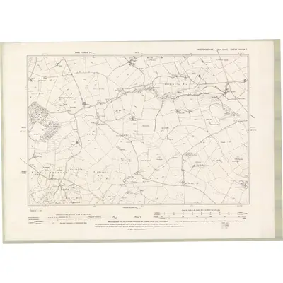 1893 Map of Wigtownshire Sheet XXII.NE, 1896 Print