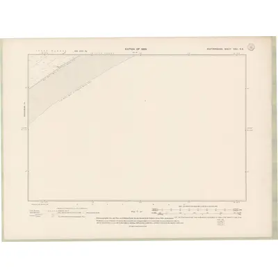 1906 Map of Wigtownshire Sheet XXIII.NE, 1909 Print