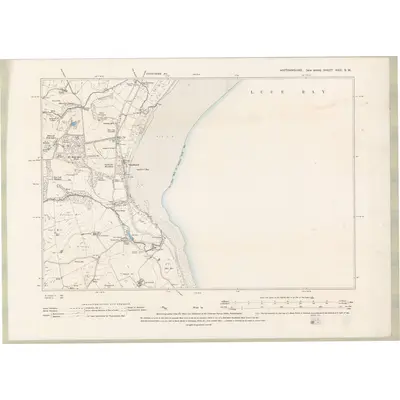 1893 Map of Wigtownshire Sheet XXIII.SW, 1896 Print