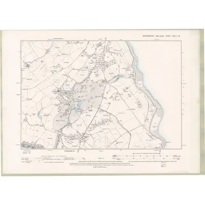 1894 Map of Wigtownshire Sheet XXIX.SW, 1896 Print