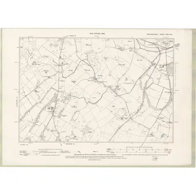 1894 Map of Wigtownshire Sheet XXXI.NE, 1896 Print